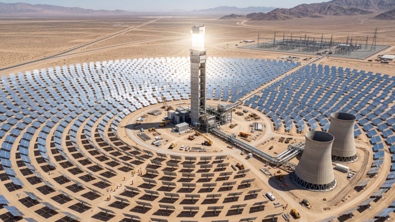 America Covered an Entire Desert With Mirrors — A Decade Later, It Powers 140,000 Homes