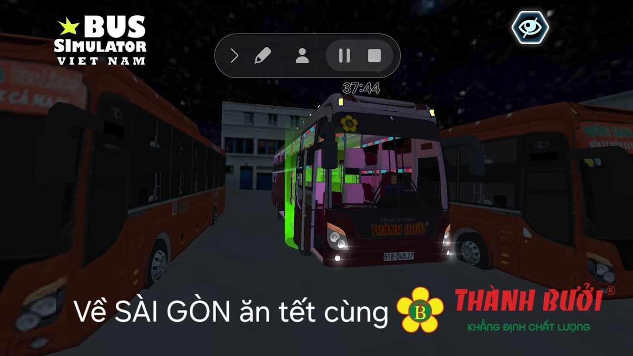 Bus Simulator Vietnam - Về Sài Gòn ăn tết cùng xe THÀNH BƯỞI (Phần cuối)