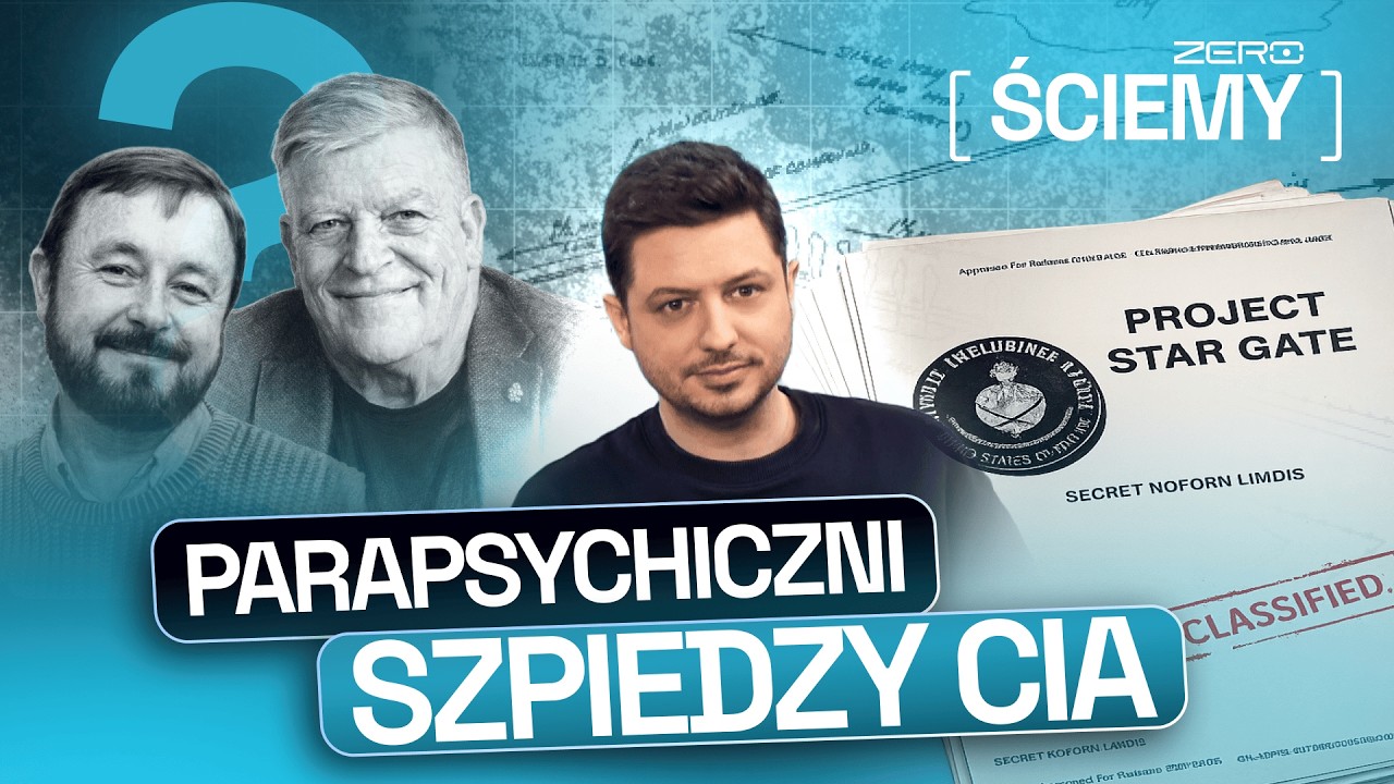TAJNY PROJEKT CIA. SZPIEDZY JASNOWIDZE | ZERO ŚCIEMY #69