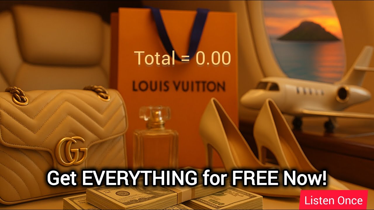 Get EVERYTHING for FREE Instantly! 🎁 1 Listen Subliminal for Gifts, Homes, Cars, Travel & More!