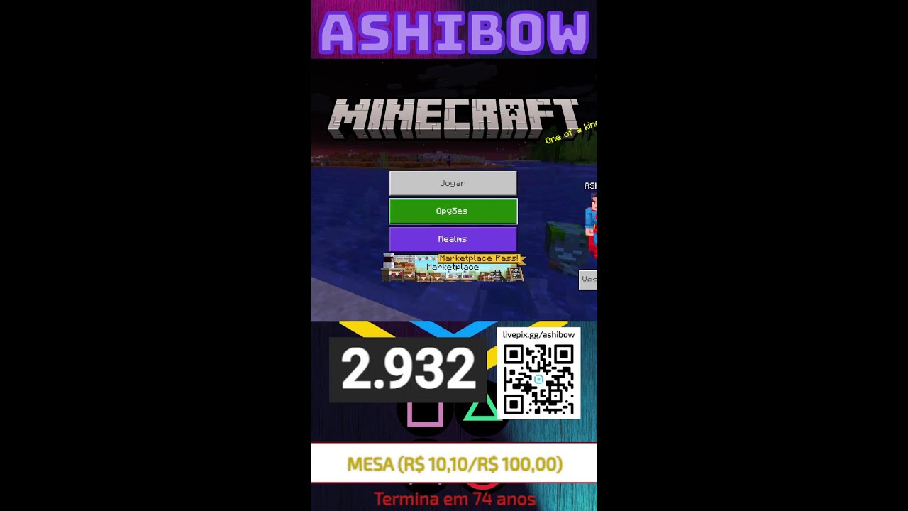 🔴Minecraftzada🔴Simbora galera!🔴#minecraft #shorts #jogos🔴