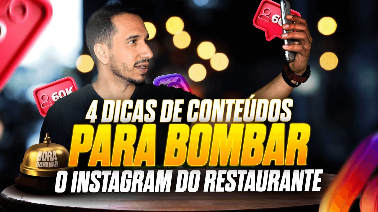 4 Dicas de Conteúdos para Bombar o Instagram do Restaurante | Matheus Lessa