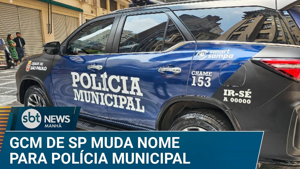 Guarda Civil Metropolitana de SP muda nome para Polícia Municipal | #SBTNews Manhã (18/03/25)