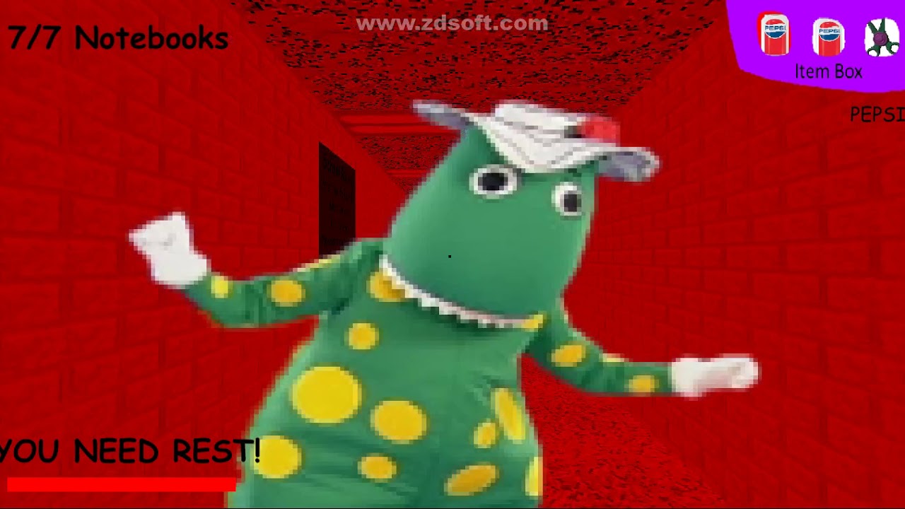 Barney's School House Version 2 0   baldi's basics v 1 3 2 mod
