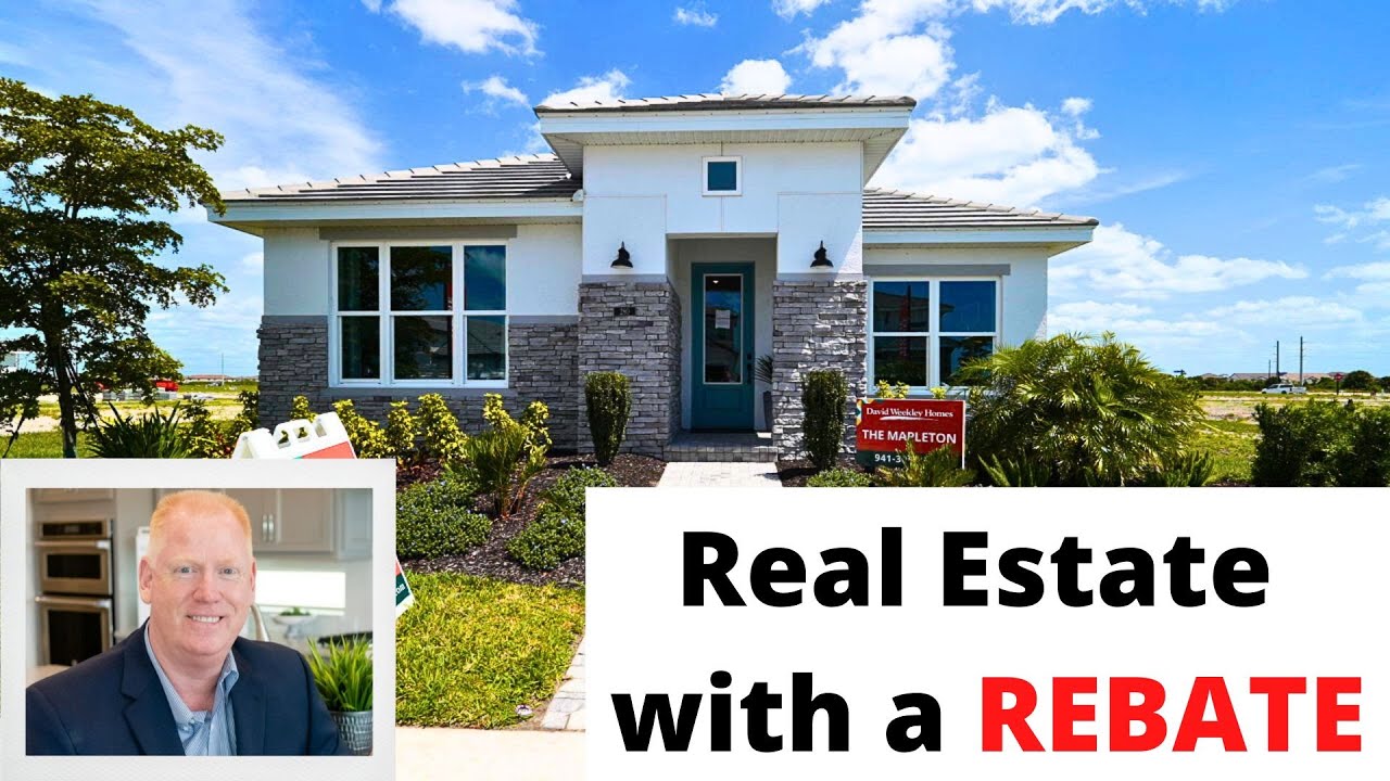 Vistera of Venice | The Mapleton model | David Weekley Homes  Buyer rep commission rebate incentives