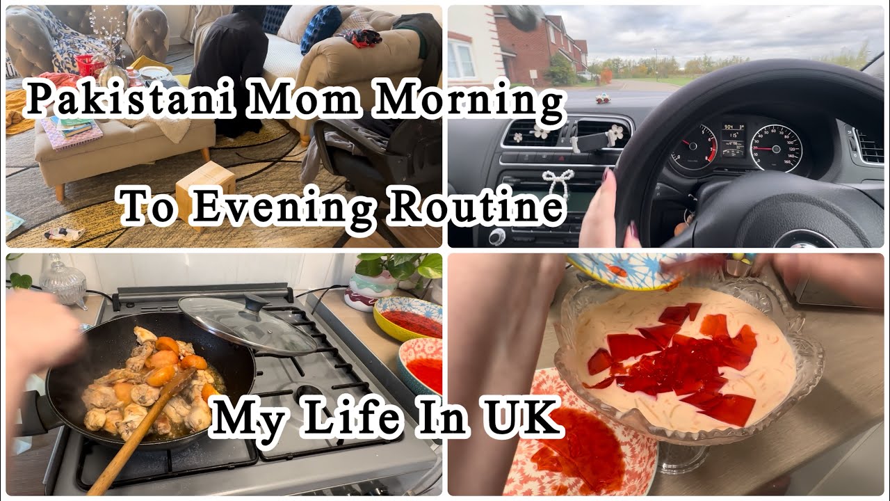 Daily Routine Of Pakistani Mom In UK| 6Am Morning To Evening Routine In UK|Slow Living In UK 🇬🇧 