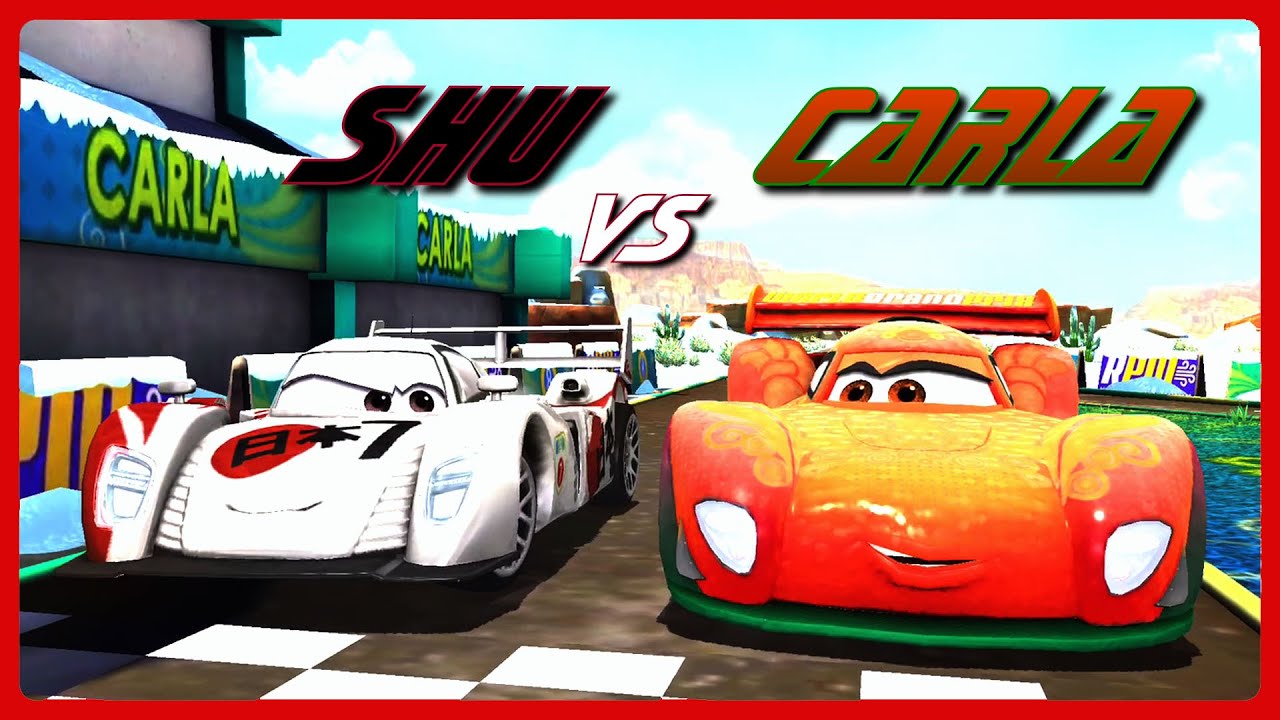 Disney Pixar Cars  Fast as Lightning - Carla Stage 4/4 vs Shu (Unlocked)