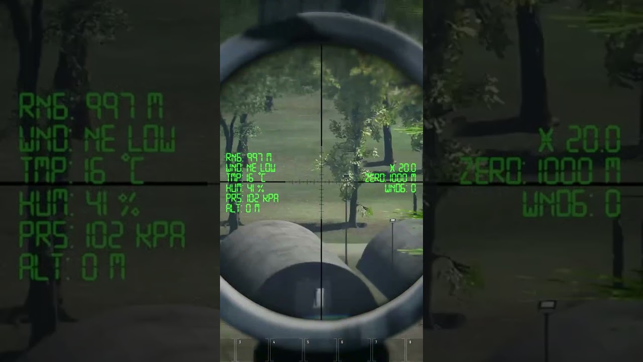 SCUM Sniping n8ball420 from 1007m away with a M1 Garand!