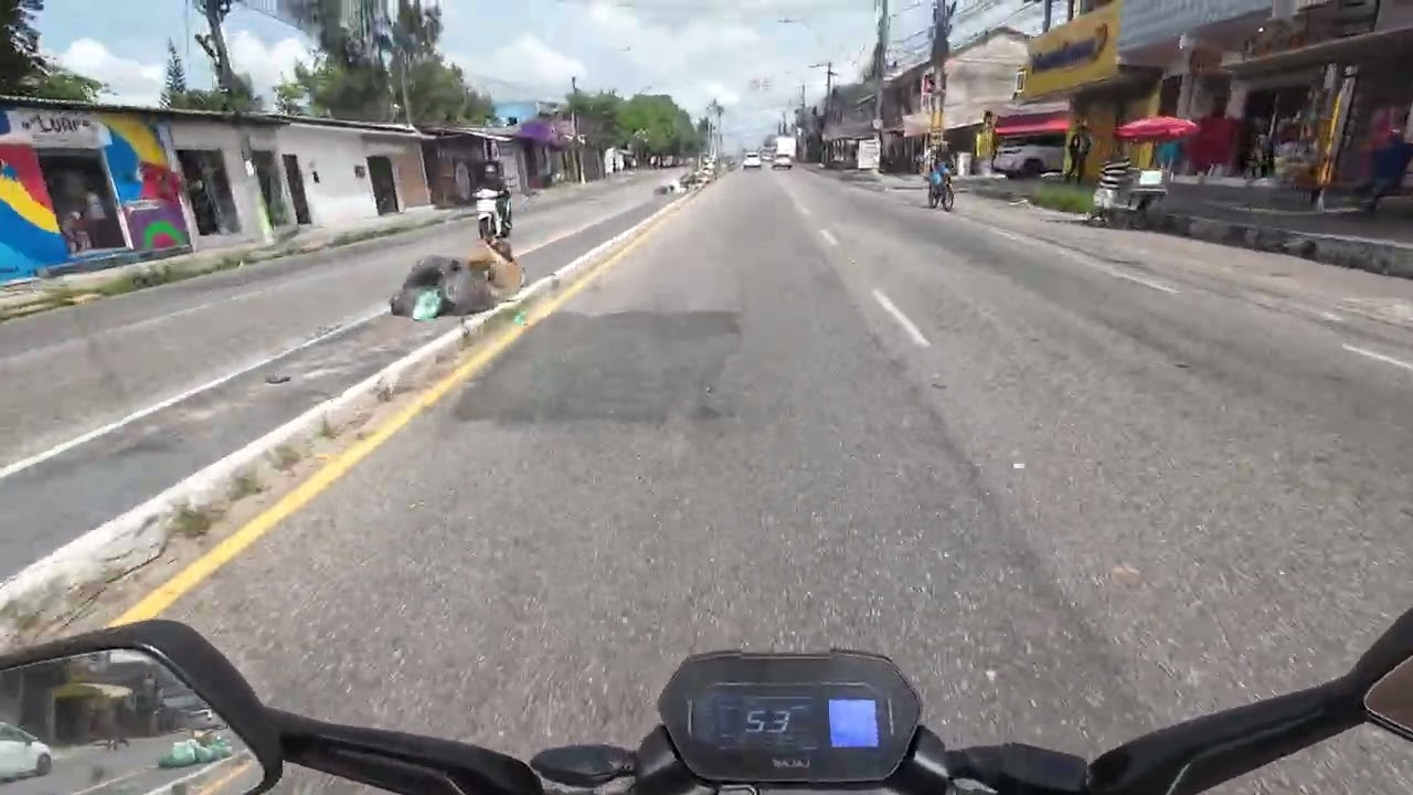 EP 16/2026 - PURE SOUND, sem edição,sem narração, uso diário Bajaj NS400 Z, Belém-PA, Brasil.