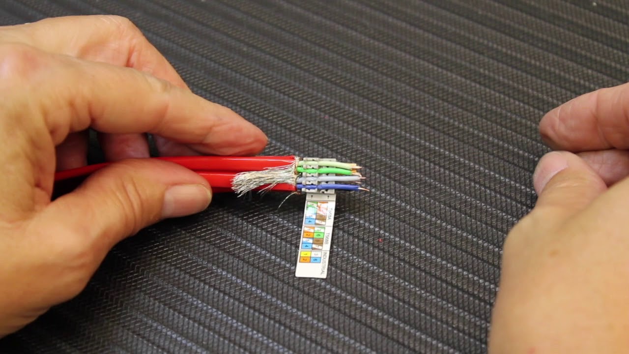 How To Terminate Wireworld Starlight Ethernet Cable