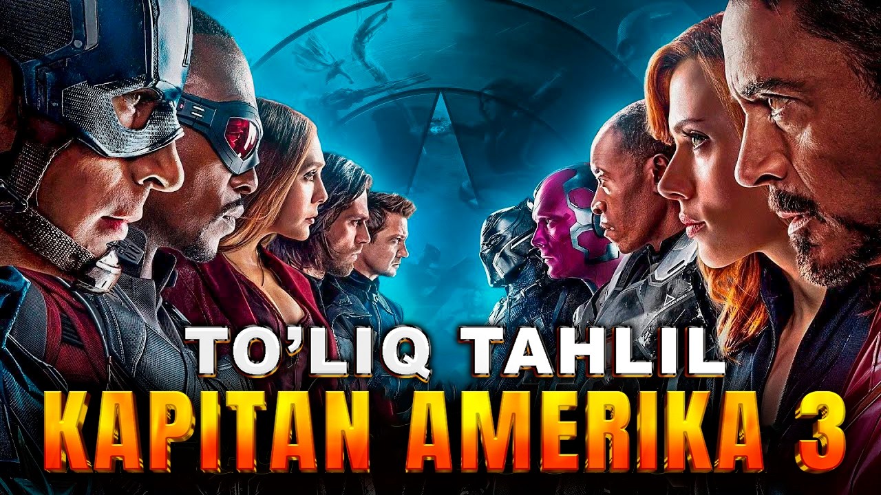 Kapitan Amerika vs Temir Odam | Fuqarolar Urushi - To'liq Tahlil | Barcha Yashirin Belgilar