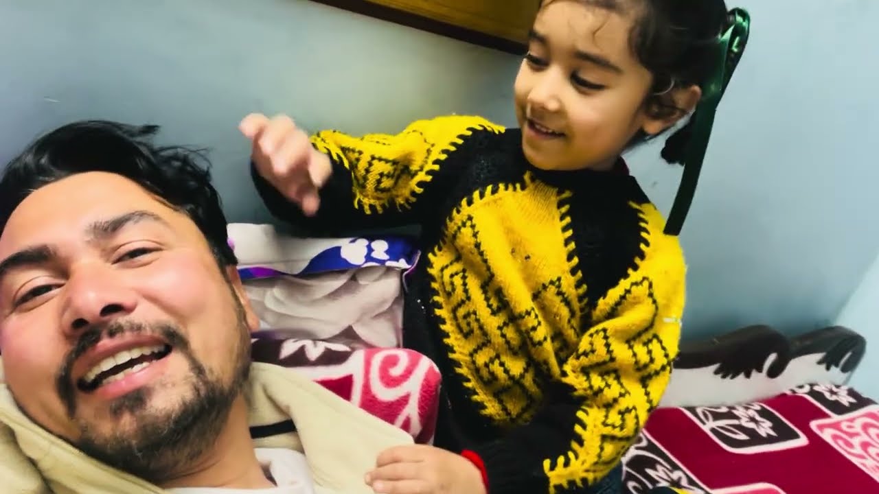 पापा 😘 को नज़र न लगे || 