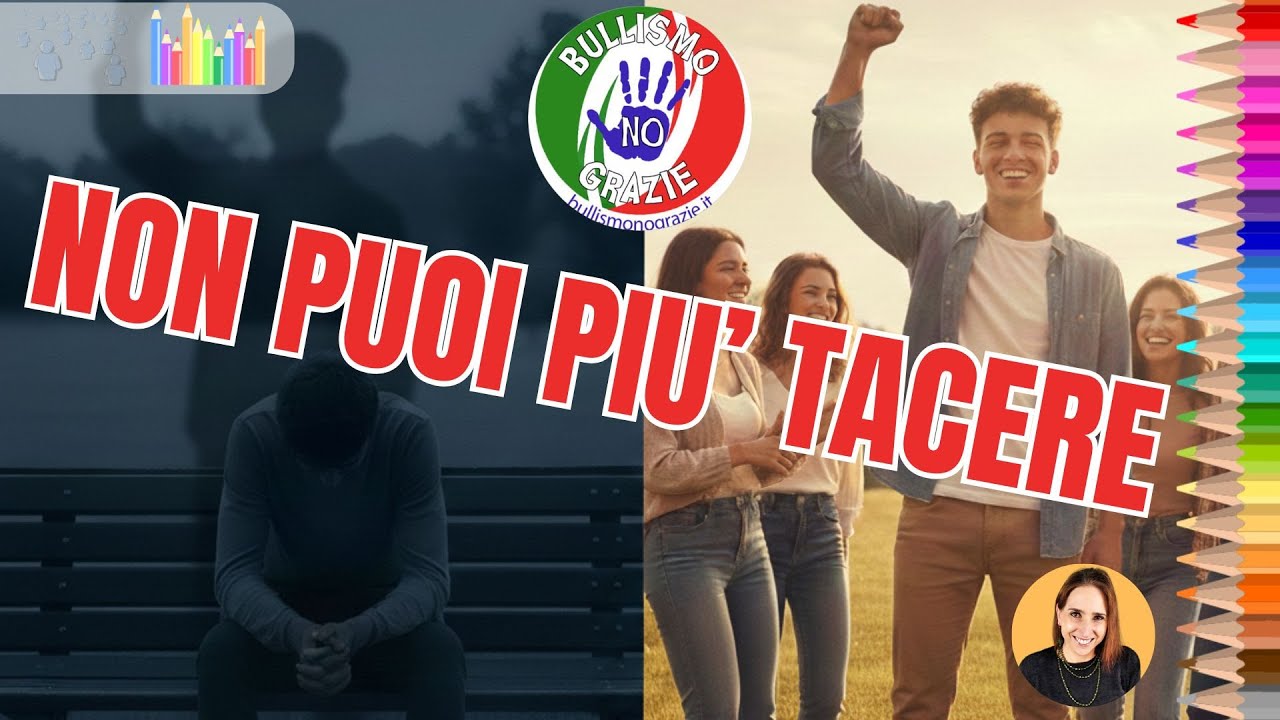NON PUOI PIU' TACERE. @bullismonograzie522. Fabio De Nunzio e Maurizio Siracusa