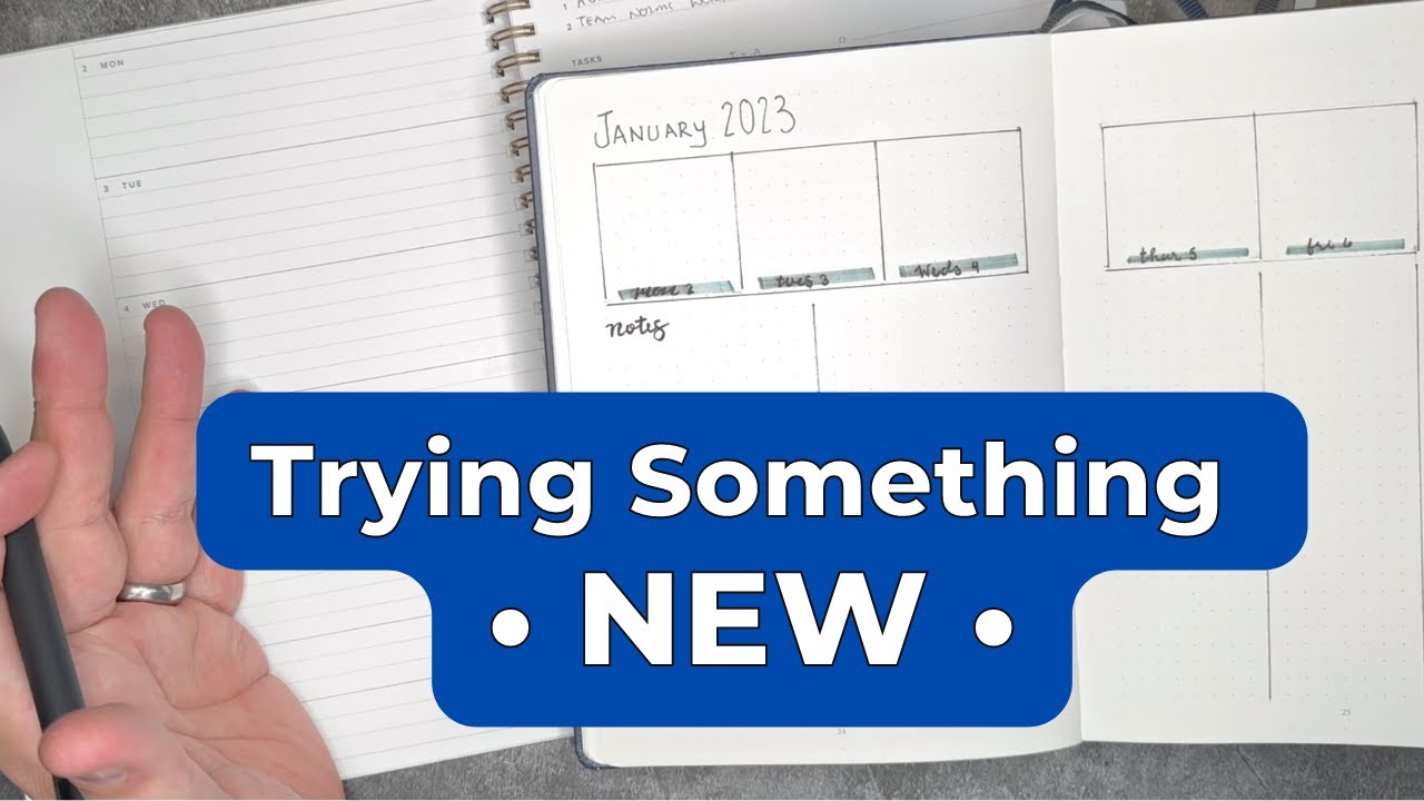 Использование планировщика и Bullet Journal для работы