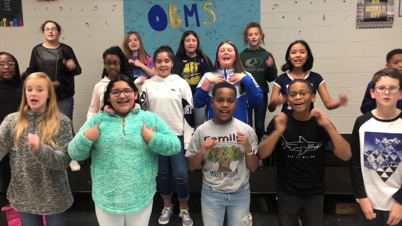 OBMS Choir DARE Video 2019