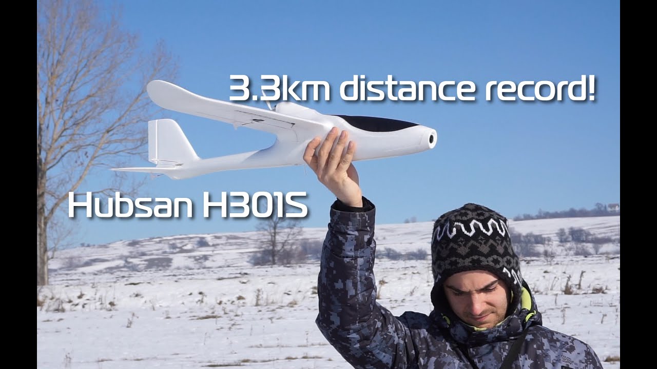 Hubsan H301S Spy Hawk RTF FPV &mdash; новый рекорд дальности полета 3,3 км!