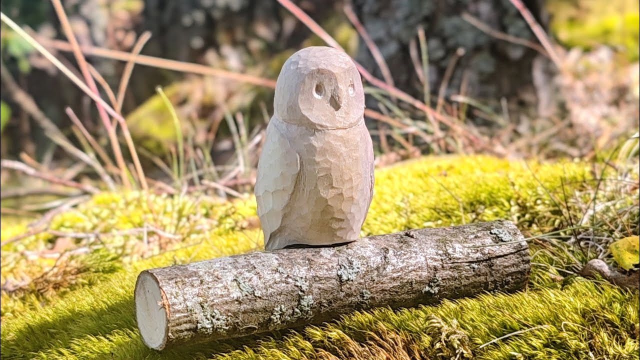 Whittle an Owl in 8 Easy Steps