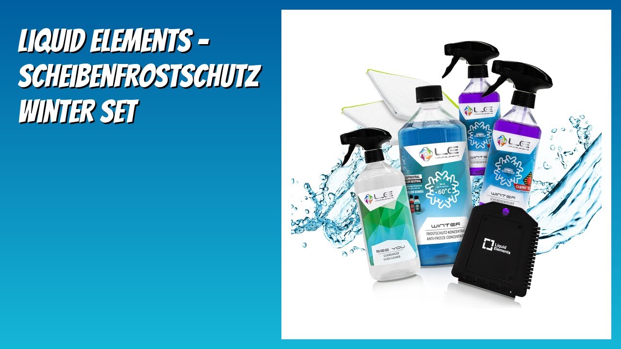 BEWERTUNG (2026): Liquid Elements – Scheibenfrostschutz Winter Set. Infos