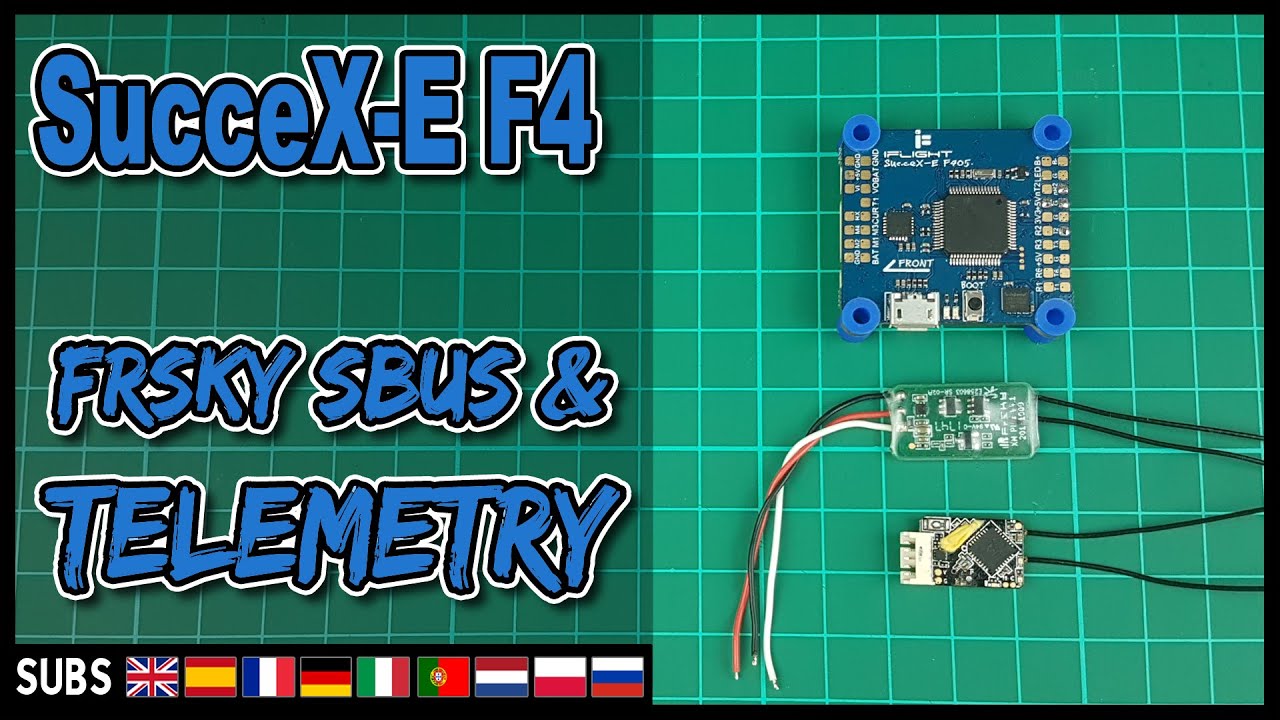 iFlight SucceX-E F4 (Nazgul5 & Cidora) - FRSKY Sbus, SmartPort & Telemetry