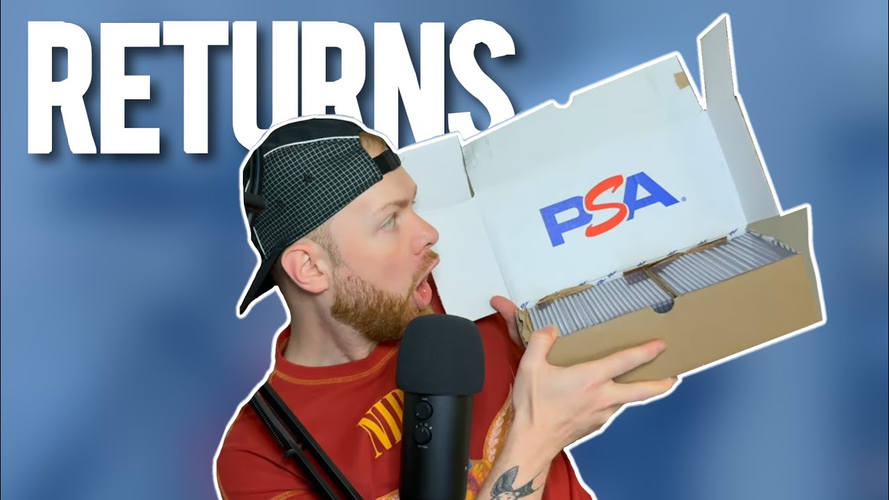 PSA RETURNS - VINTAGE, PRE-MODERN AND MODERN SOCCER CARD AND SPORTS CARDS RETURN!