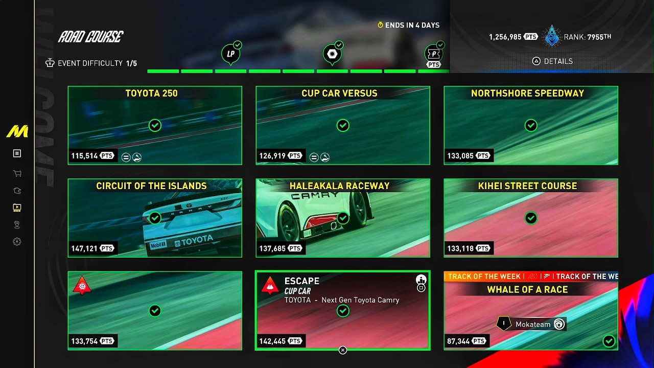 SUMMIT CONTEST || ROAD COURSE || THE CREW MOTORFEST || PS5 ||