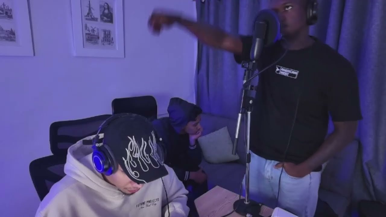 Haciendo una CANCIÓN en el ESTUDIO con un ARTISTA EMERGENTE