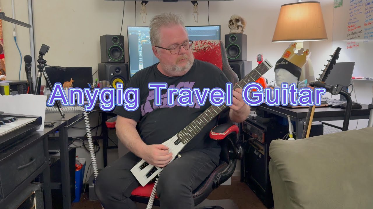 Anygig Travel Guitar demo.
