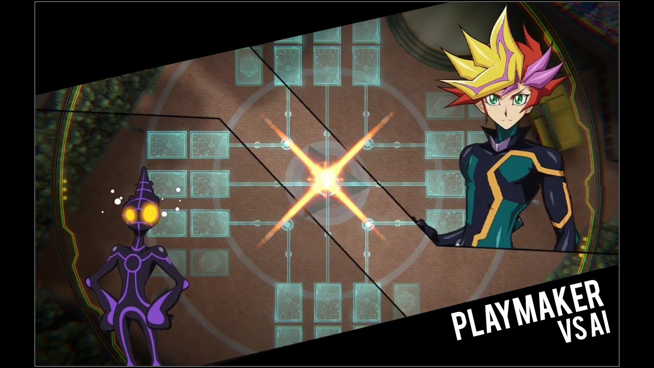 Перекрёстная дуэль Yugioh — впервые! ИИ против плеймейкера — EX Tag Duel, ур. 2