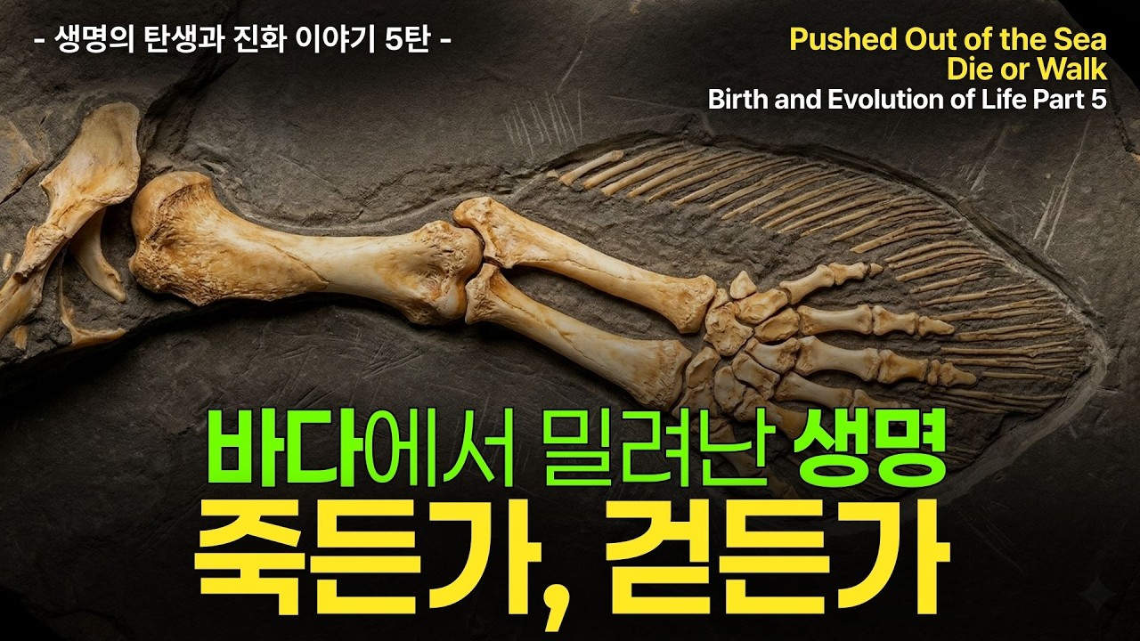 4억 년 전 물고기는 선택해야 했습니다 | 죽든가 걷든가 | 생명의 탄생과 진화 5편