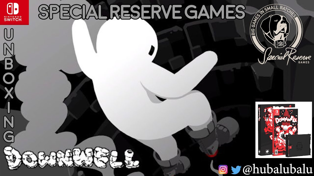 DOWNWELL - #05 Special Reserve Games Nintendo Switch Unboxing