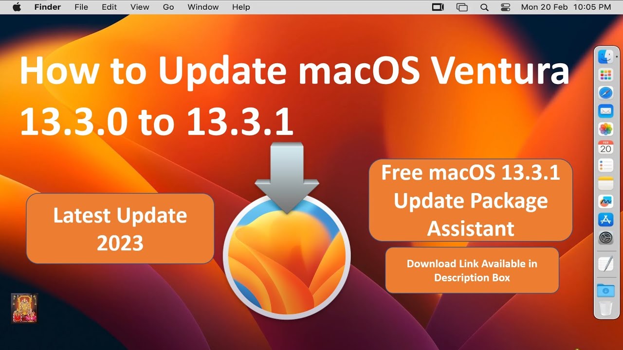 How to Update macOS Ventura 13.3.0 to 13.3.1 !! Emergency security Updates !! Must install it !!