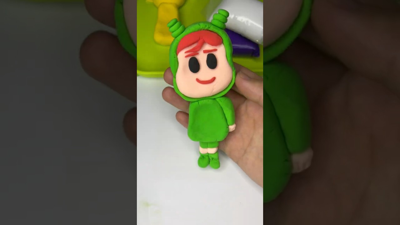 Today we're sculpting Nina from "Pocoyo" 