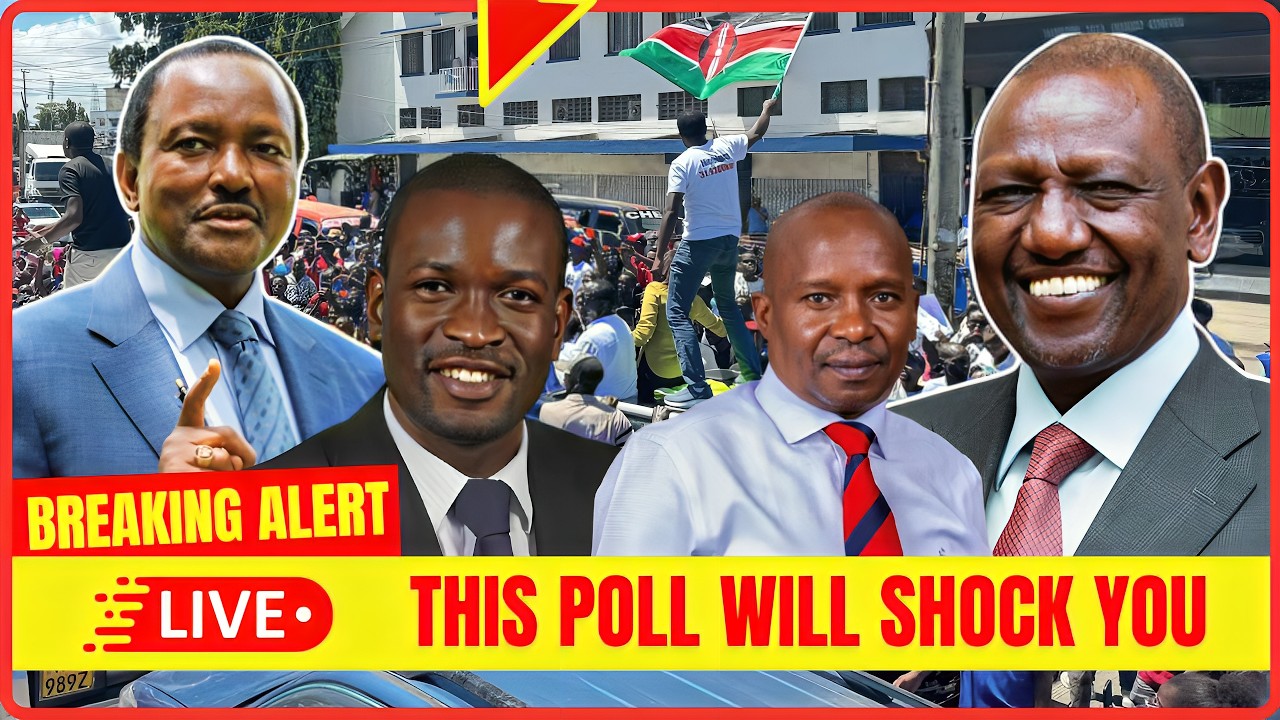RUTO IN PANIC! Shock Poll Shows Kalonzo & Sifuna Winning By LANDSLIDE | Lee Makwiny
