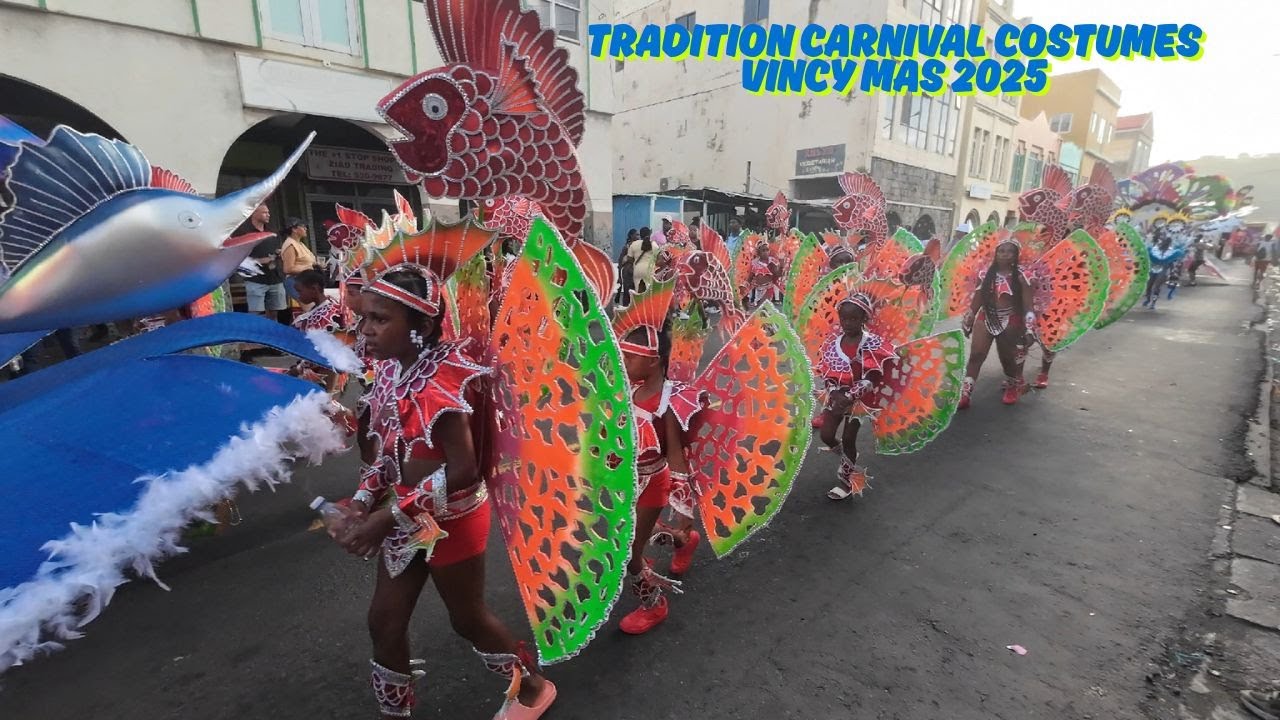 Traditional Mas Takes Over Vincy Carnival 2025 – You Have to See This! | VINCY MAS 2025