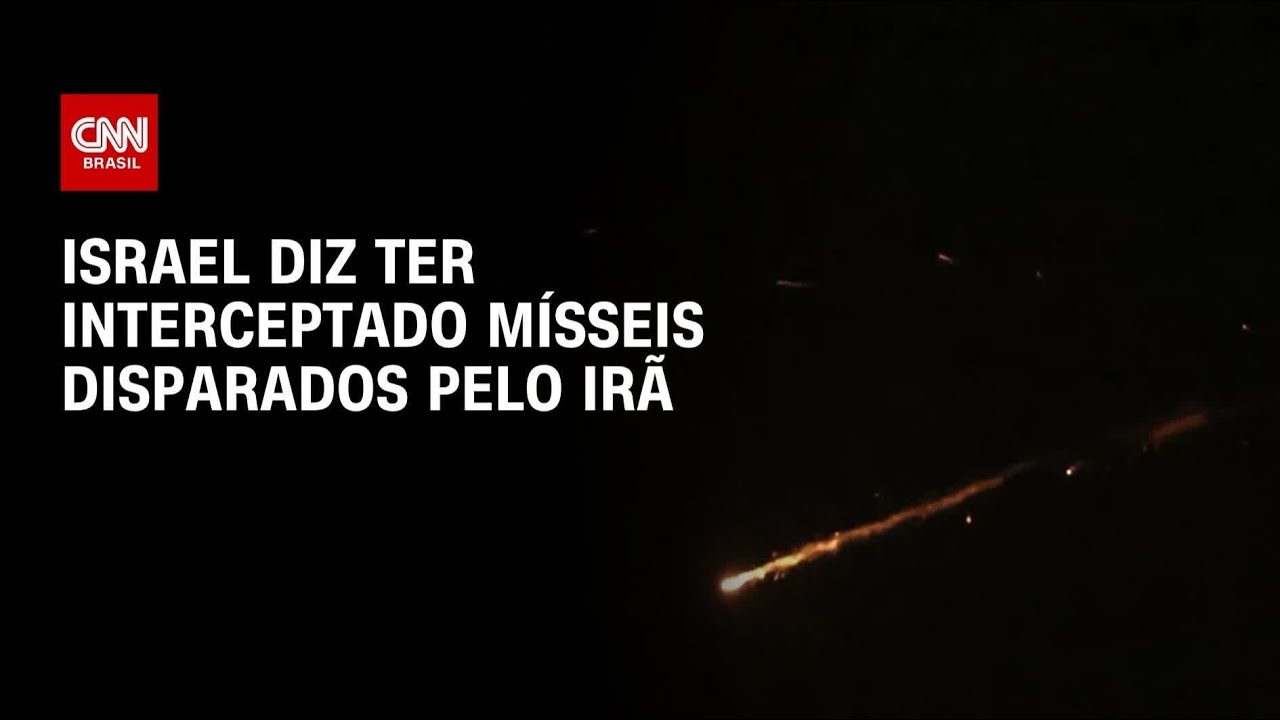 Guerra no Oriente M&eacute;dio: Israel diz que interceptou m&iacute;sseis disparados pelo Ir&atilde; | AGORA CNN