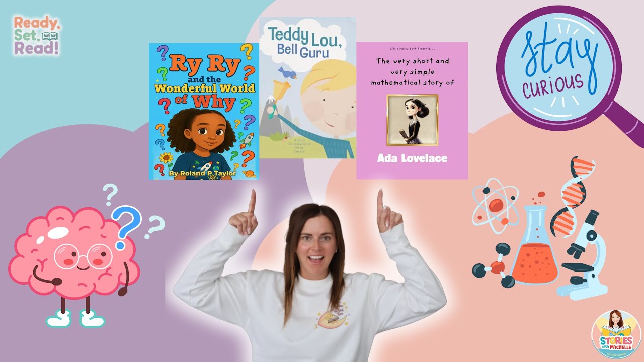 🔬✨ Curious Minds & STEM Fun | Stories with Michelle