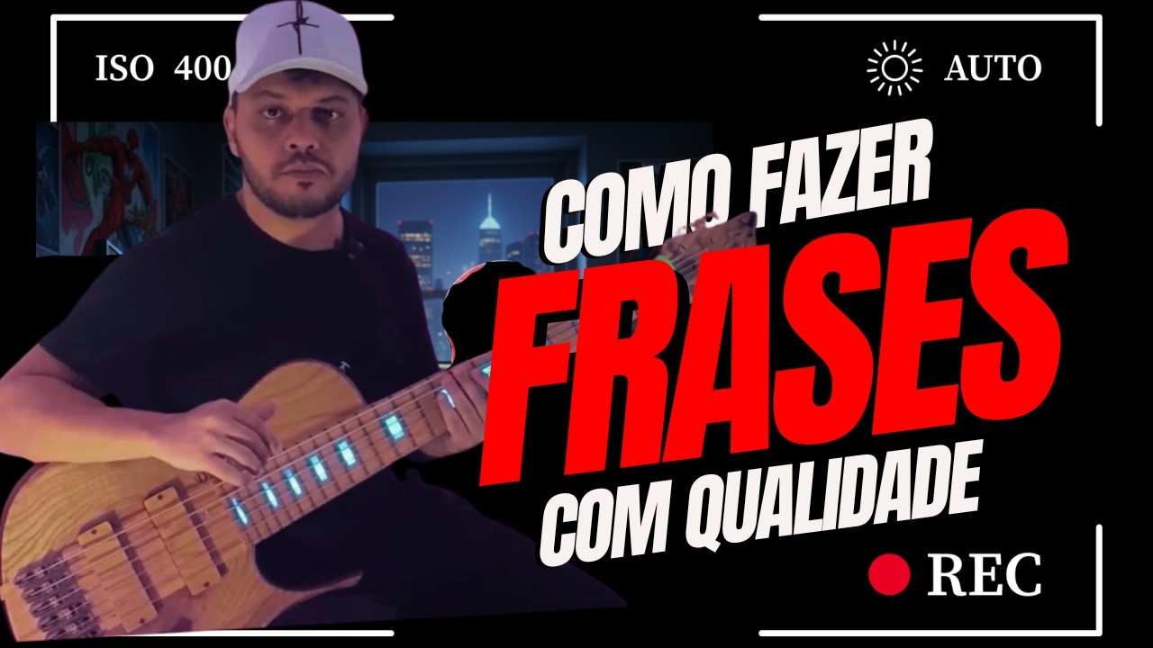 COMO FAZER FRASES PARA QUALQUER MÚSICA