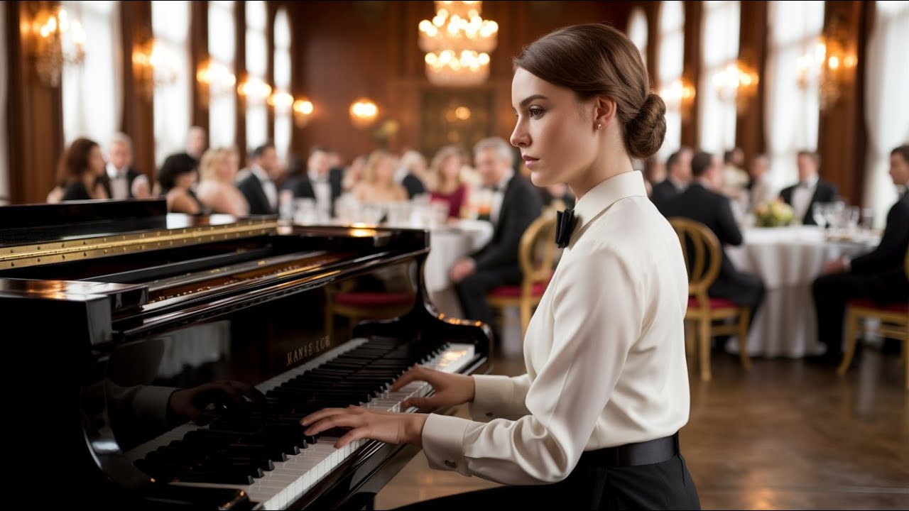 Waitress Steps to the Piano — The private Crowd Couldn’t Believe Their Ears... ✅