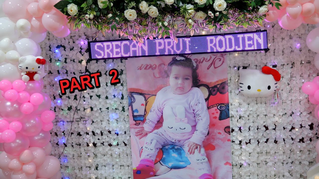 Prvi Rodjendan Helena Part 2 Studio Mirtez Zemun 4K