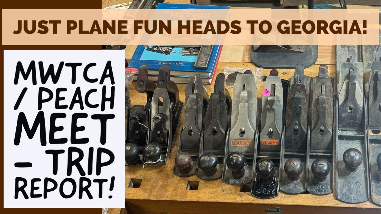 Hand Tools Rule! Recap of a weekend at the Peach Meet in Madison, GA.