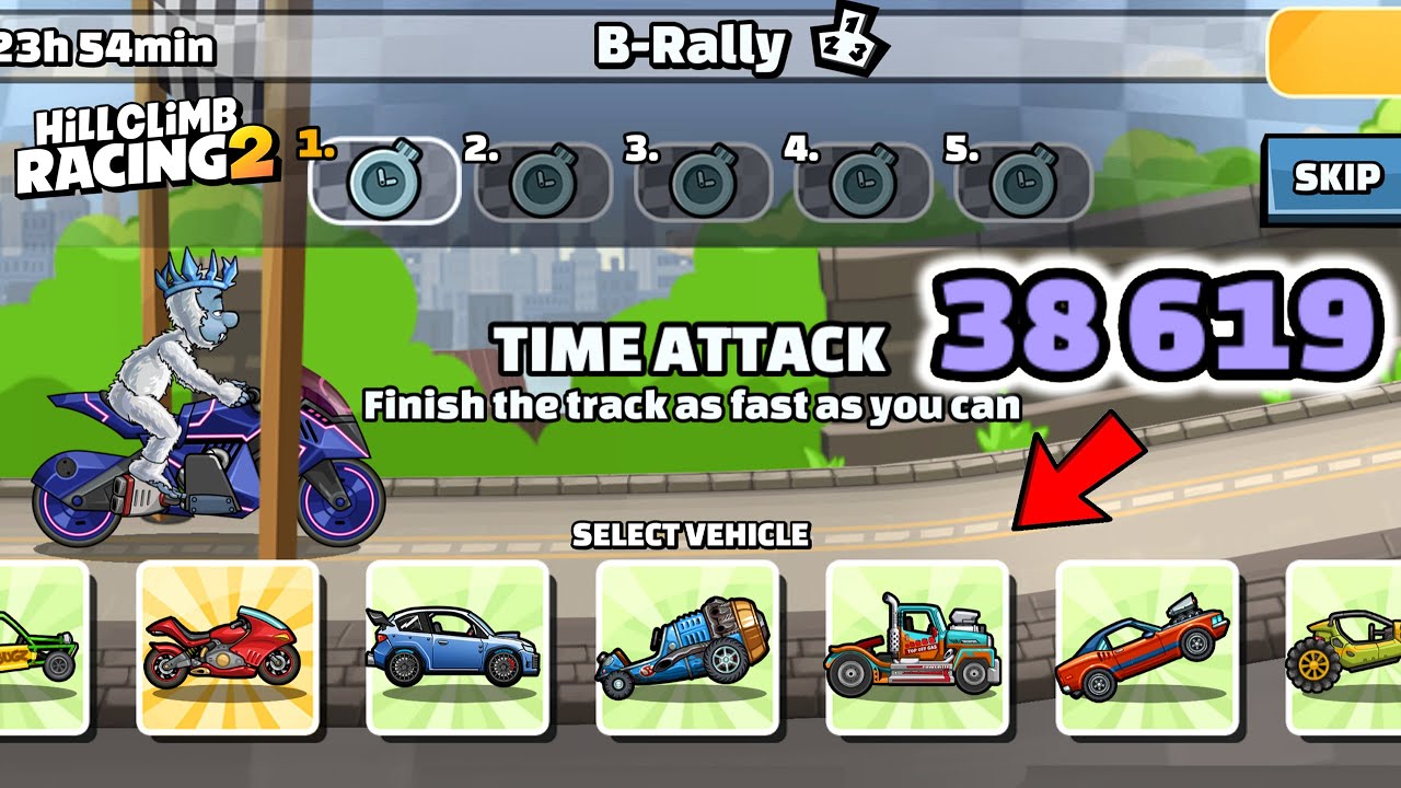 Hill Climb Racing 2 – 38619 points in B-RALLY Team Event
