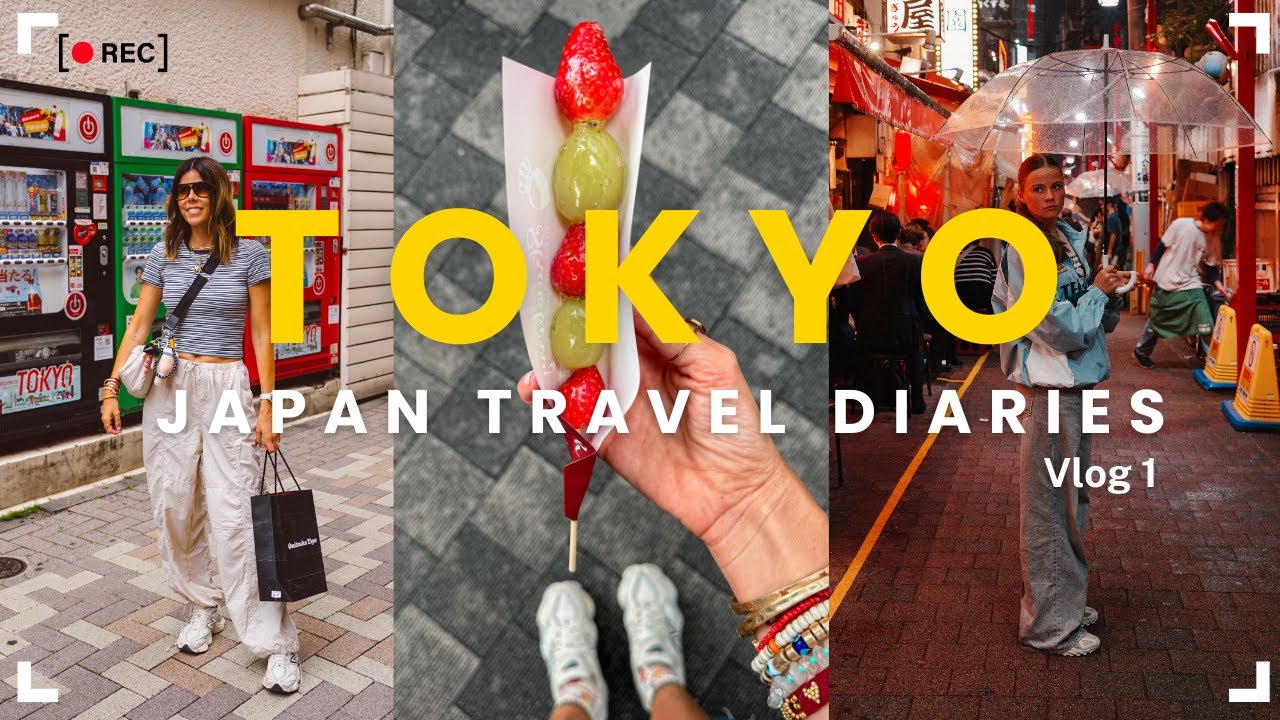 4 DAYS IN TOKYO - DisneySea, Vintage Shopping, Eating Japanese food & lots of exploring