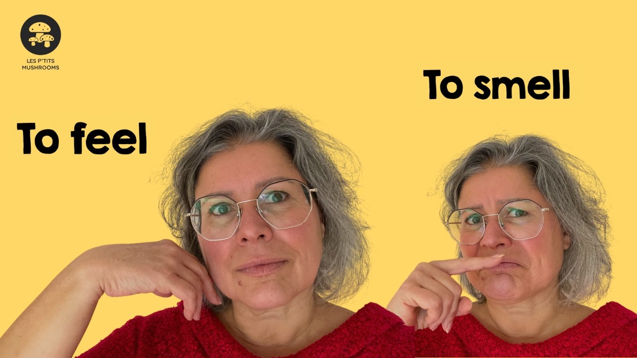 Quel vocabulaire anglais pour jouer avec le toucher et l'odorat