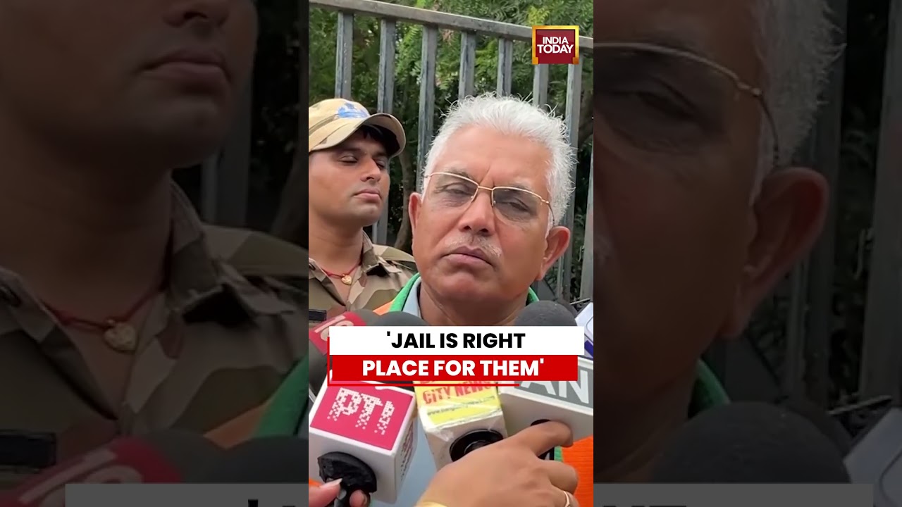 Bengal Political Row Escalates As Dilip Ghosh Targets Abhishek Banerjee In Fresh Attack #bengal