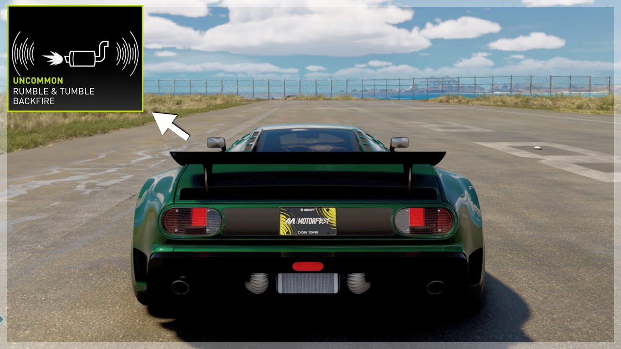 New Backfire in The Crew Motorfest |&nbsp;Rumble & Tumble Sound Vanity