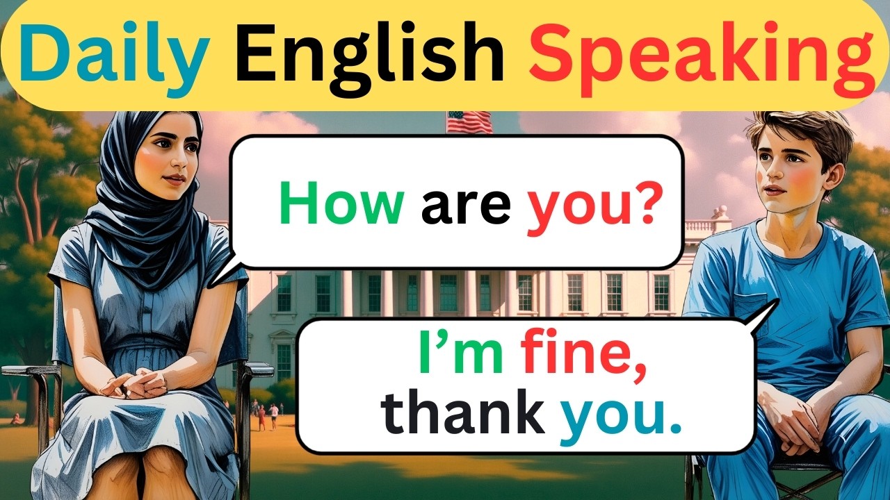 🔥 English Conversation Questions and Answers | Daily Spoken English Practice for Beginners ✅