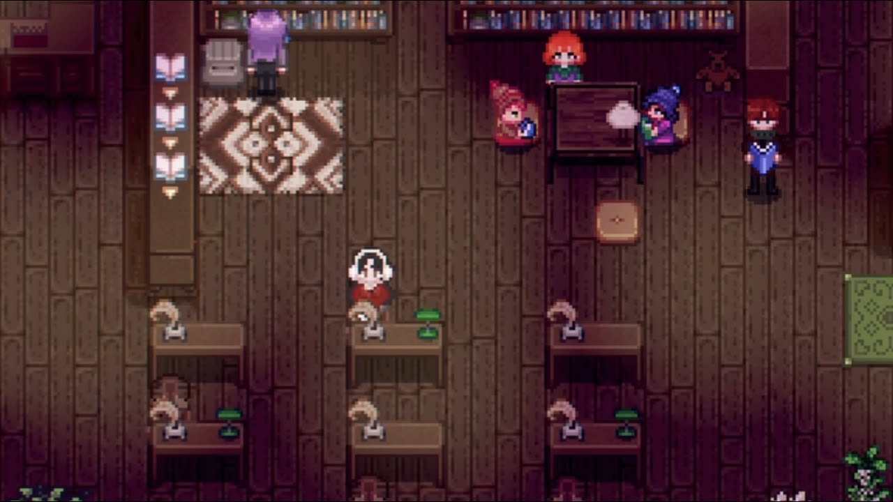 𝒂𝒔𝒎𝒓 Fireplace Sound ⊹ Page Turning ⊹ Winter Library ⊹ Stardew Valley