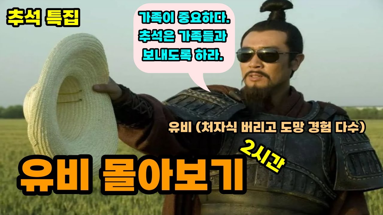 삼국지 유비 몰아보기 2시간