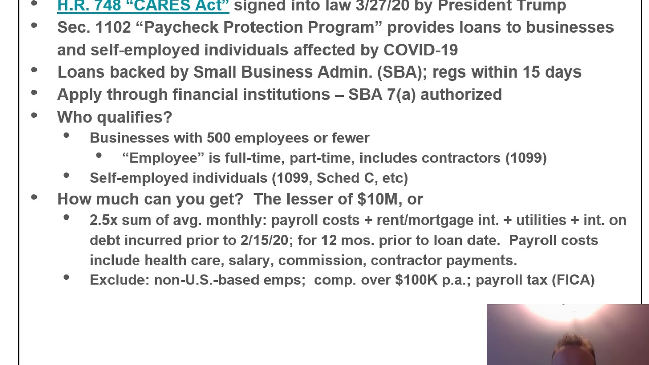 Paycheck Protection Program