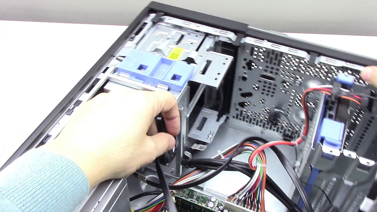 How to install SSD on DELL OptiPlex 990 MiniTower